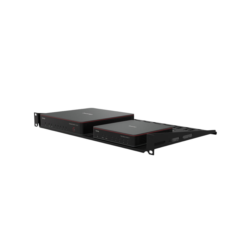 Biamp RMX 100 1RU Universal Rack Shelf for TesiraFORTE X