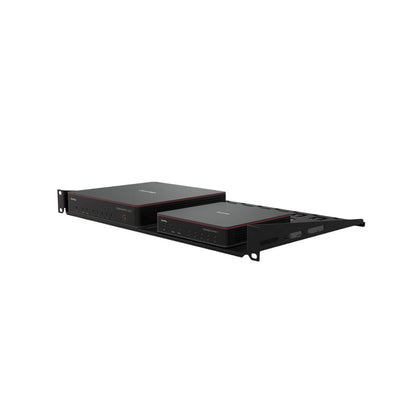 Biamp RMX 100 1RU Universal Rack Shelf for TesiraFORTE X