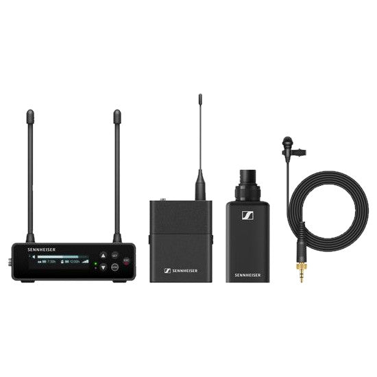 Sennheiser EW-DP ENG SET: Wireless Camera Mount Microphone System, Frequency Q1-6 (470 to 526 MHz)