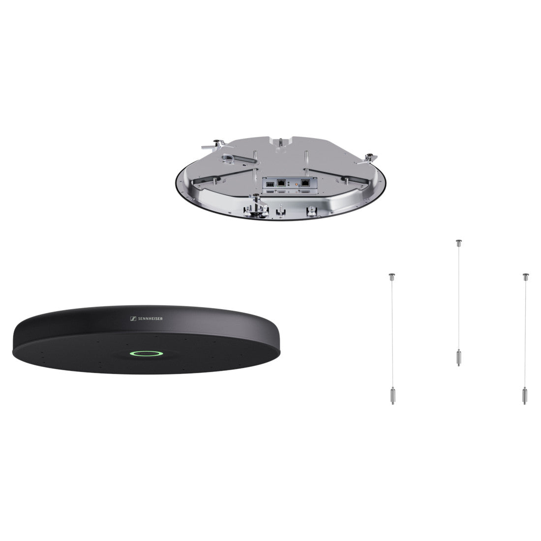Sennheiser TeamConnect Ceiling Medium: Conference Microphone, Color Black