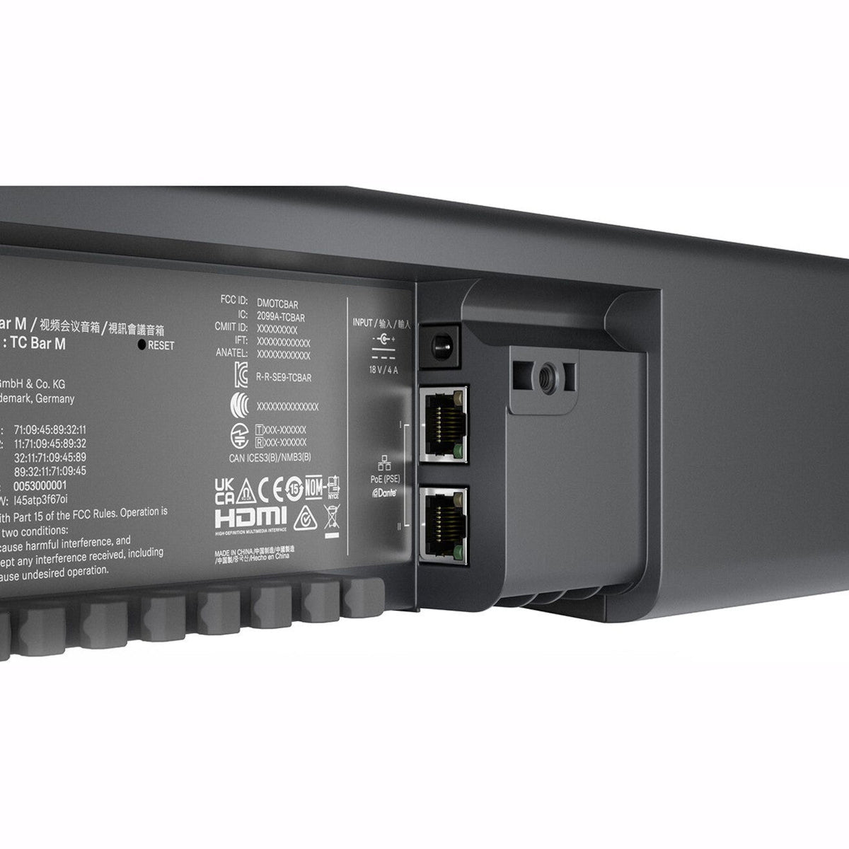 Sennheiser TeamConnect Bar M: conference room audio bar, view 7