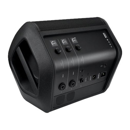 Bose S1 Pro+ close up of Bluetooth 5.0 pairing button and status light