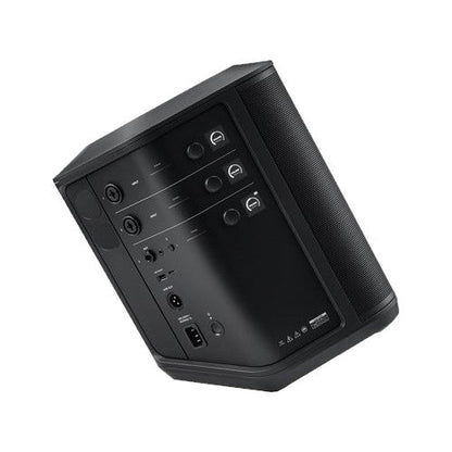 Bose S1 Pro+ rear panel showing XLR and aux inputs