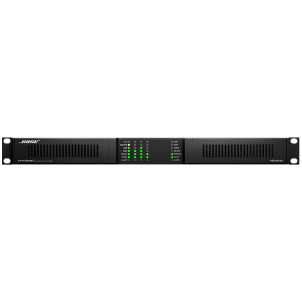 Bose PowerShareX PSX4804D amplifier side profile showing rack mount depth