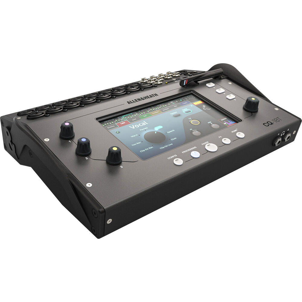 Allen & Heath CQ-18T 96kHz compact digital mixer, view 3