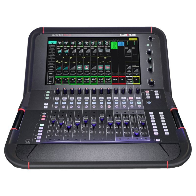 Allen & Heath Avantis Solo 64 channel 12 fader digital mixer, view 2
