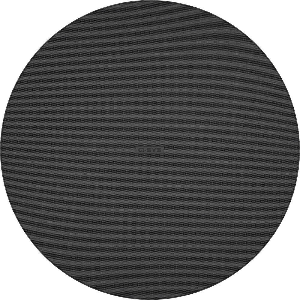 Q-SYS AD-C245BG-BK: Black Ceiling Grill