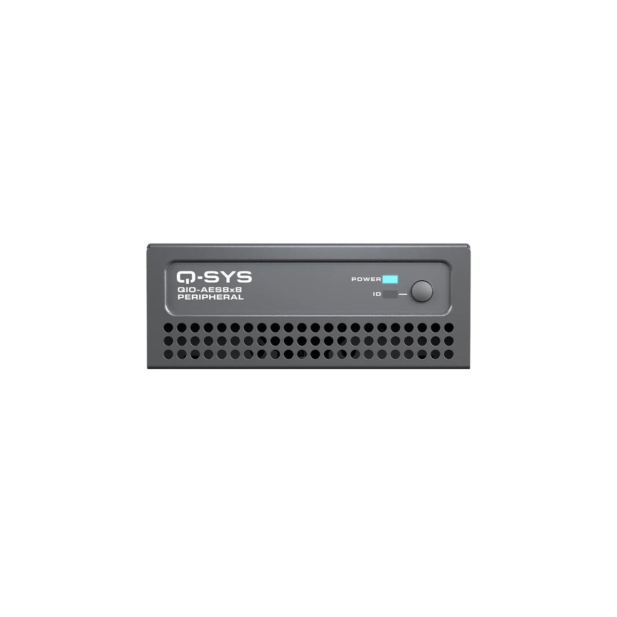 Q-SYS QIO-AES8x8: 8-Channel AES3 Digital I/O Network Peripheral