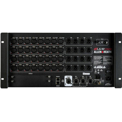 Allen & Heath dLive CDM32 MixRack stage box, view 2