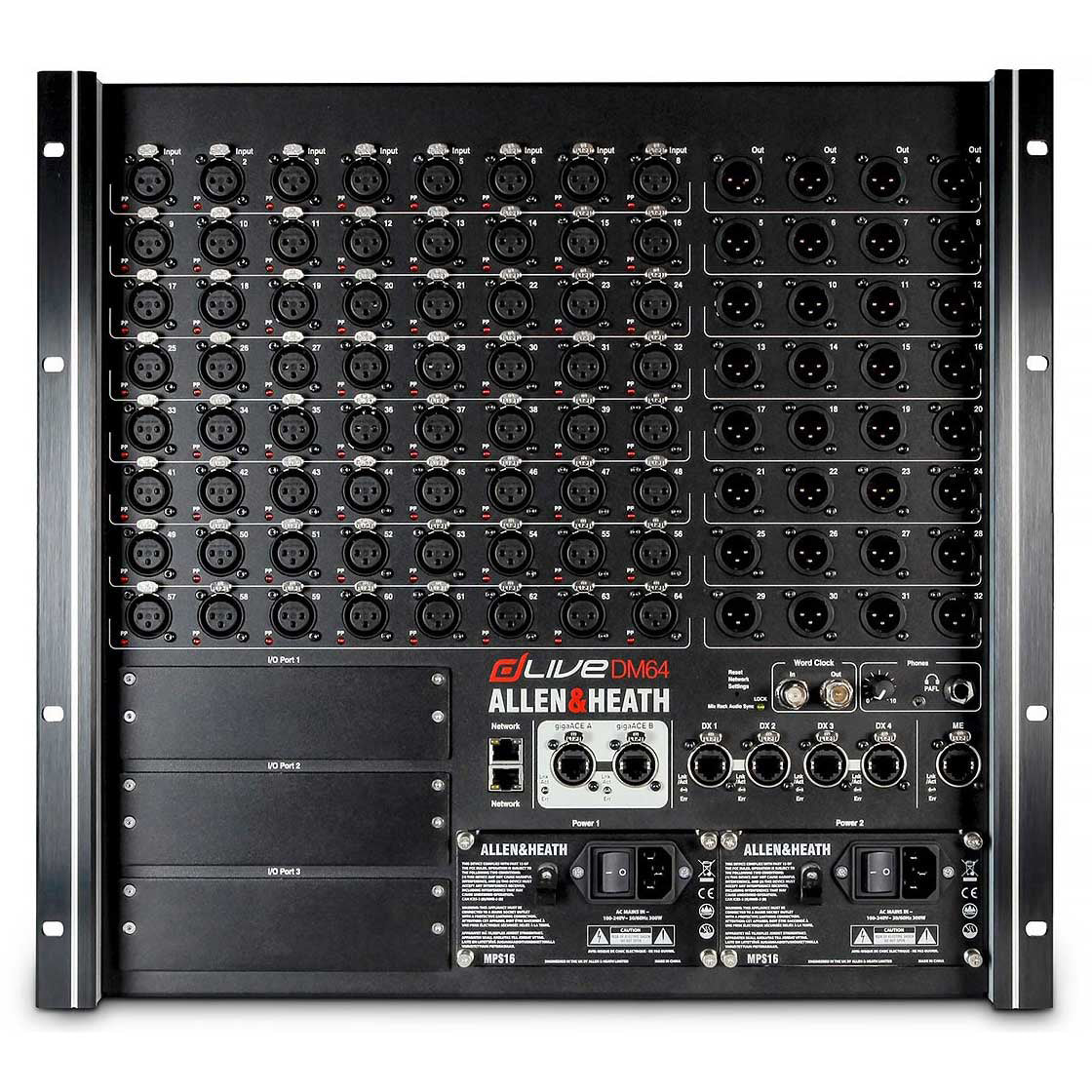 Allen & Heath AH-DLIVE-DM64-RUFX dLive MixRack
