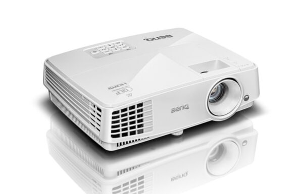 BenQ MX528 XGA DLP business projector with 3300 lumens, view 5