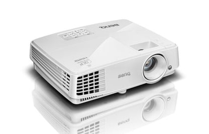 BenQ MX528 XGA DLP business projector with 3300 lumens, view 5