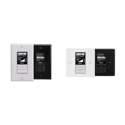 Q-SYS MP-MFC Controller: Wall mount controller for MP-M Series mixers