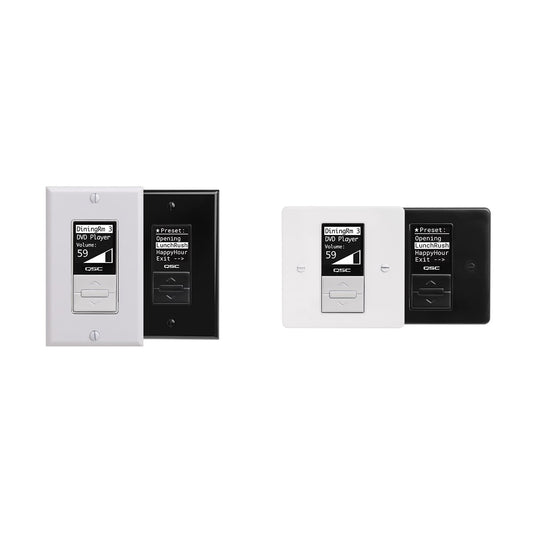 Q-SYS MP-MFC Controller: Wall mount controller for MP-M Series mixers