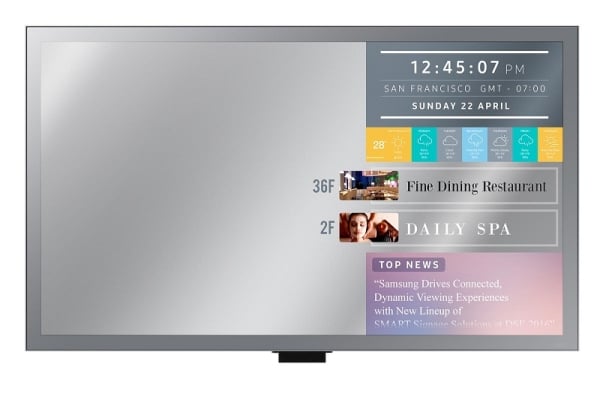 Samsung ML32E: 32 Inch Hybrid LED Mirror Display