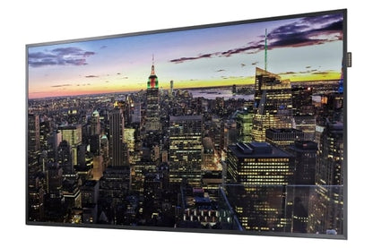 Samsung QMF Series 55 inch QM55F LH55QMFPLGC/XD professional commercial edge-lit 4K quad-split multi-source signage display supplied by Trianze Tech Dubai