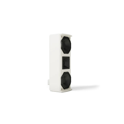 Bose AMU208-120 loudspeaker white, angled view showing weatherproof cabinet finish