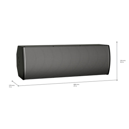 Bose AMU208-120 loudspeaker white, rear panel with input cover and terminal