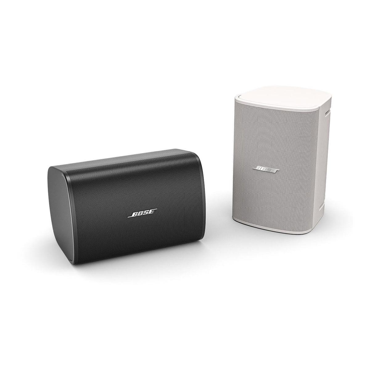 Bose DesignMax DM5SE black surface mount loudspeaker front view