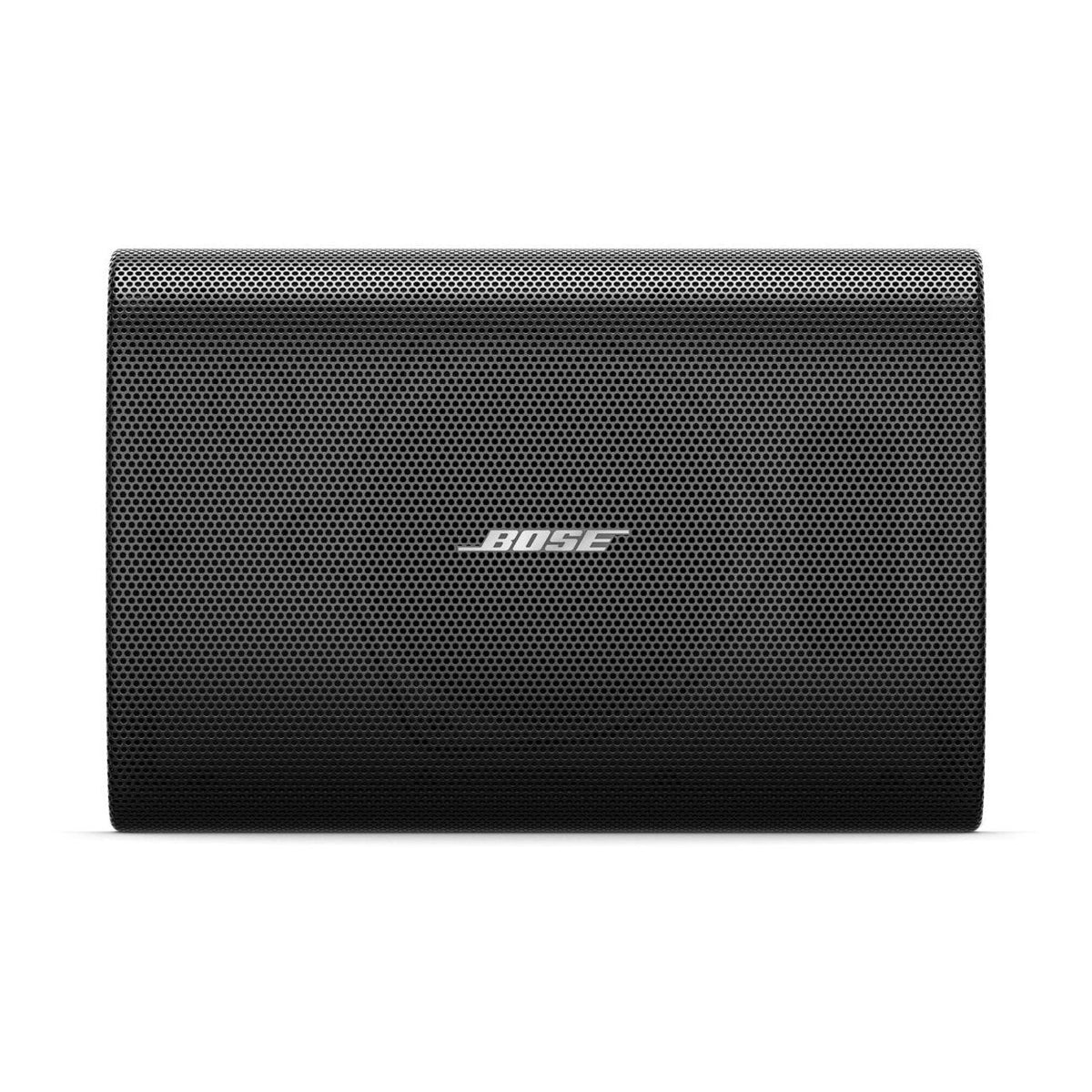 Bose FreeSpace FS4SE black surface mount loudspeaker front view