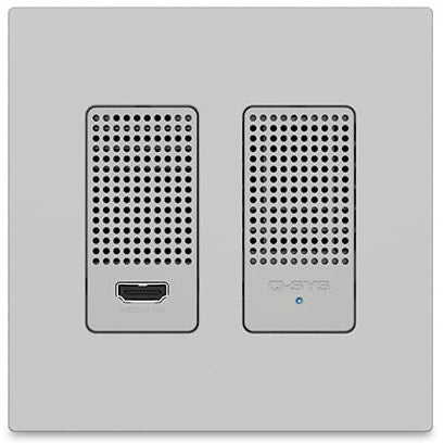Q-SYS NV-1-H-WE: HDMI Wallplate Encoder