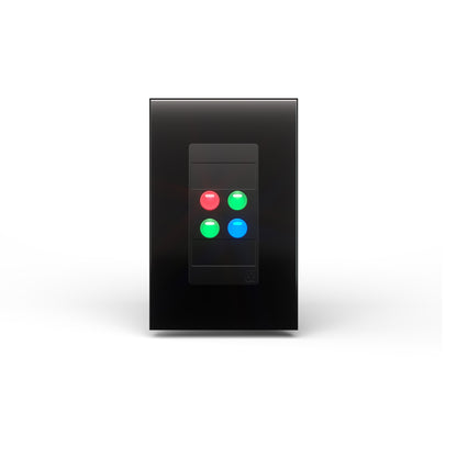 Allen & Heath AH-IP-4 black wall plate remote controller