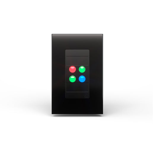 Allen & Heath AH-IP-4 black wall plate remote controller