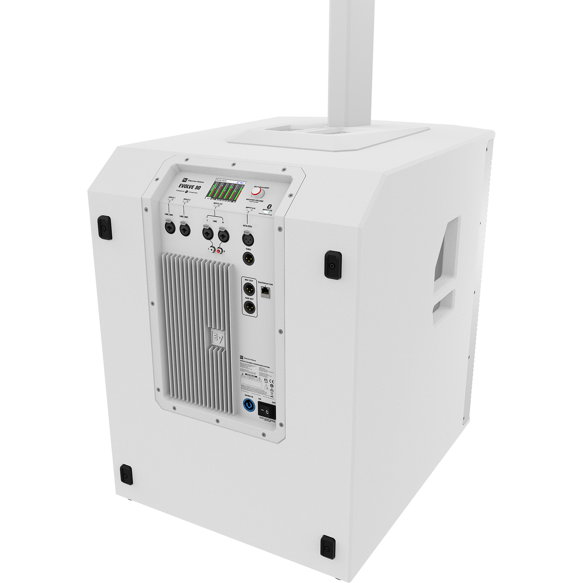 Electro-Voice EVOLVE 90: Column Loudspeaker System Subwoofer, White, view 4
