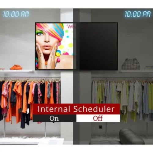 ViewSonic CDM5500T 55 inch interactive flat panel right angle view