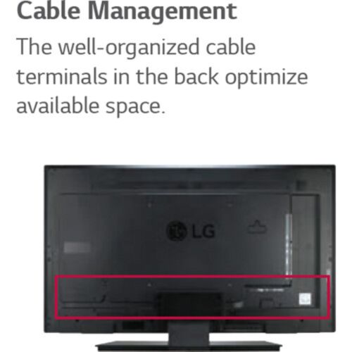 LG Slim Design Full HD 32" Display, Contrast Ratio 1100:1, Brightness 500 cd/m2, 32SE3KD