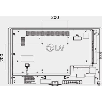 LG Stylish Design Full HD 32", LED-Backlit IPS LCD Panel, Brightness 400 cd/m2, 32SM5KC