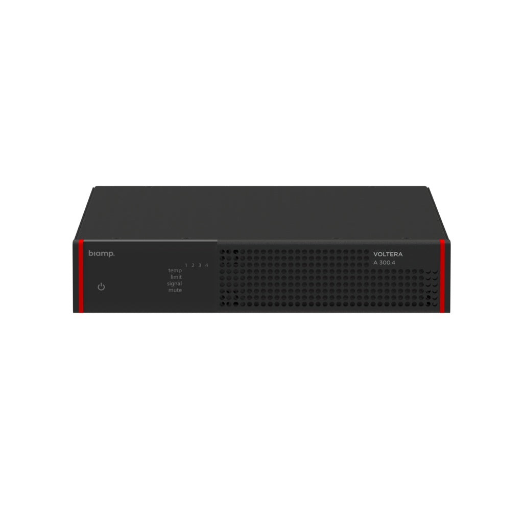 Biamp Voltera A 300.4 Four Channel 300 W Class D Power Amplifier