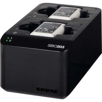 Shure SBC203 Dual Docking Station for SLX-D Transmitters and SB903 Battery