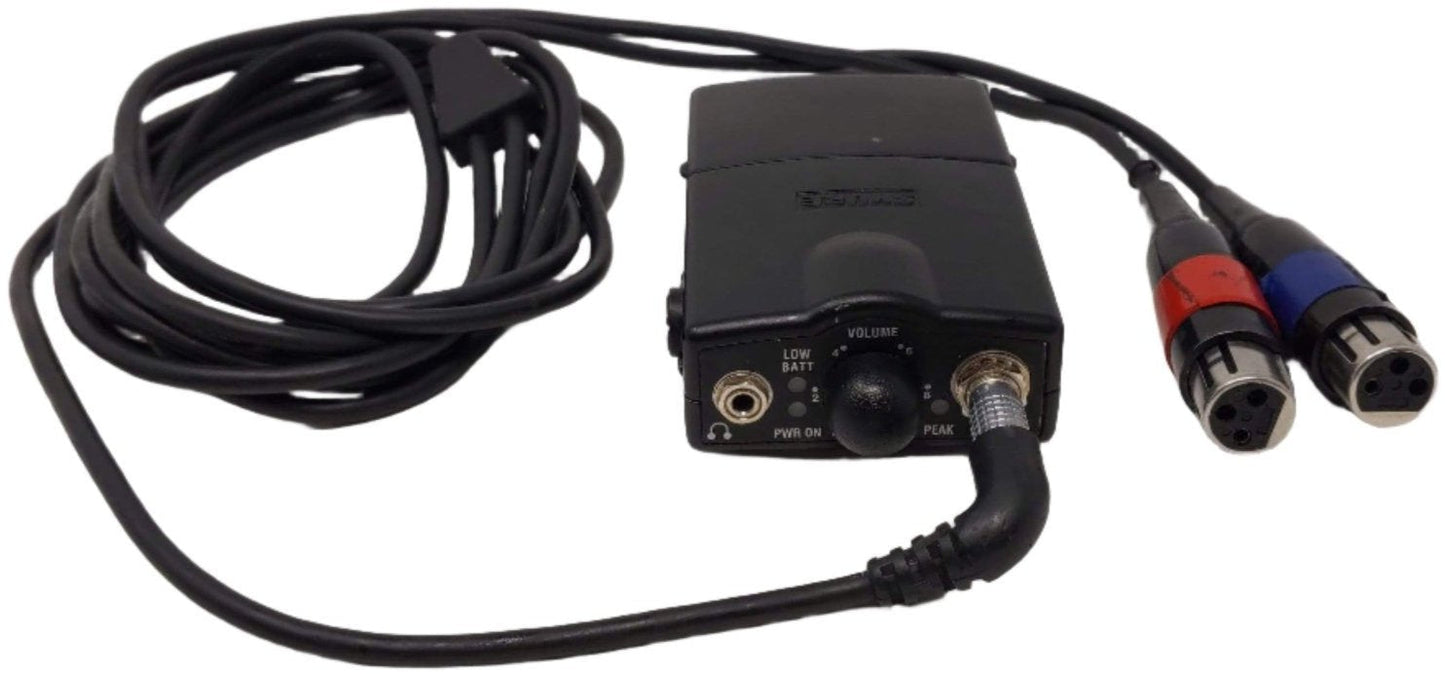 Shure P6HW Wired IEM Belt Pack
