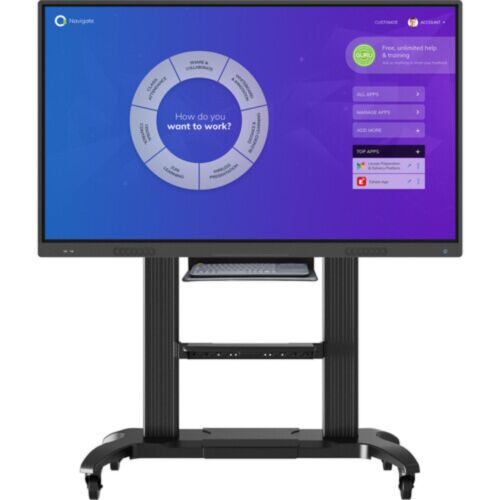 OneScreen T6-86 T6 86 inch 4K UHD Interactive Touchscreen Display, Smart Collaboration for Classrooms & Conference Rooms additional product photo 3