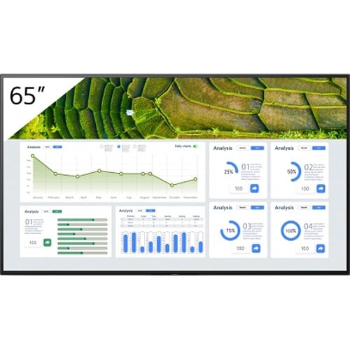 Sony BRAVIA FW-65BZ30L 65 inch 4K professional display front view