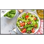 Sony BRAVIA FW-75BZ35L display installed in retail signage setting