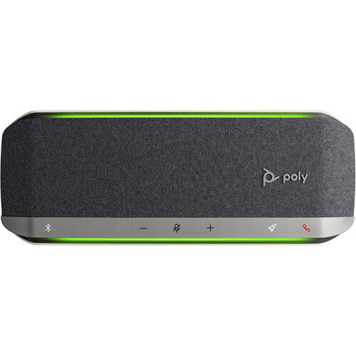 Poly SYNC 40 speakerphone with USB-A and USB-C cables