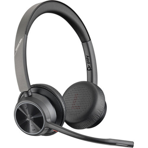 Poly Voyager 4320 Bluetooth wireless headset with BT700 adapter