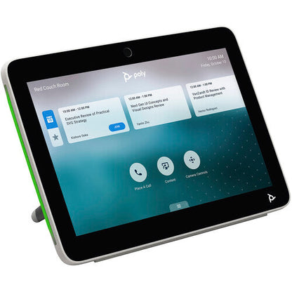 Poly TC10 touch controller on meeting room table