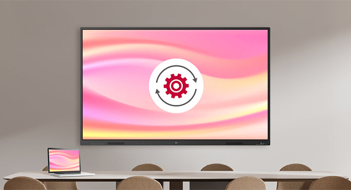 LG CreateBoard Core 86TR3BQ 86 Inch Large UHD Interactive Whiteboard with No Preloaded OS