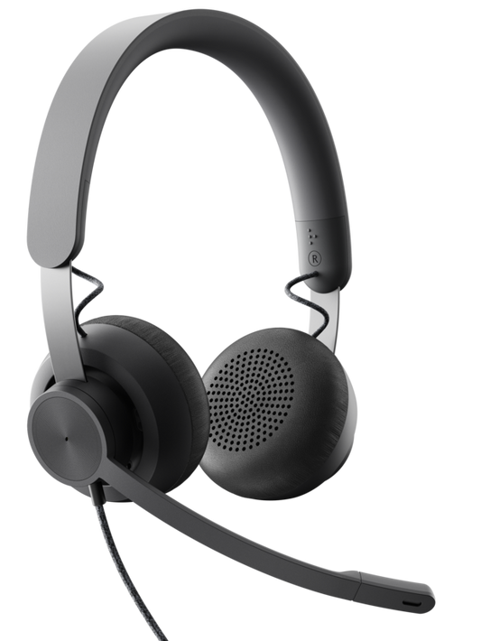 Logitech Zone Wired Headset for Microsoft Teams: Noise Cancelling Wired Headset