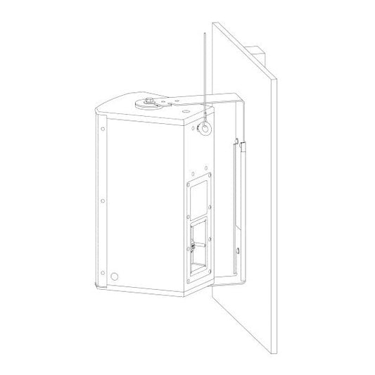 Electro-Voice EVC-UB1: Speaker U-Bracket, Black