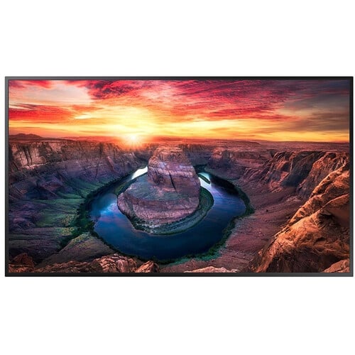 Samsung QMB Series 65 inch QM65B LH65QMBEBGCXGO professional eco-conscious commercial 4K non-glare signage display supplied by Trianze Tech Dubai