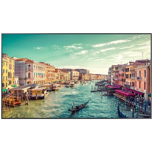 Samsung QMT-B Series 98 inch QM98T-B LH98QMTBPGCXZA professional commercial 4K smart signage display supplied by TrianzeTech Dubai