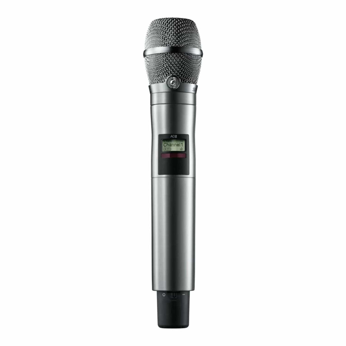 Shure AD2/K11N-G57 Axient Digital handheld transmitter with KSM11 capsule, nickel finish