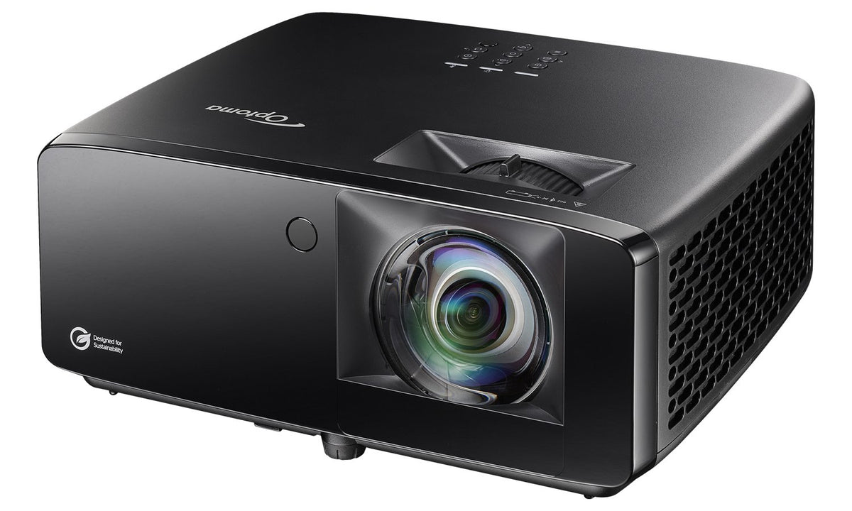 Optoma UHZ36STe: 4,000 Lumen 4K UHD Laser Projector with Short Throw Lens, view 5