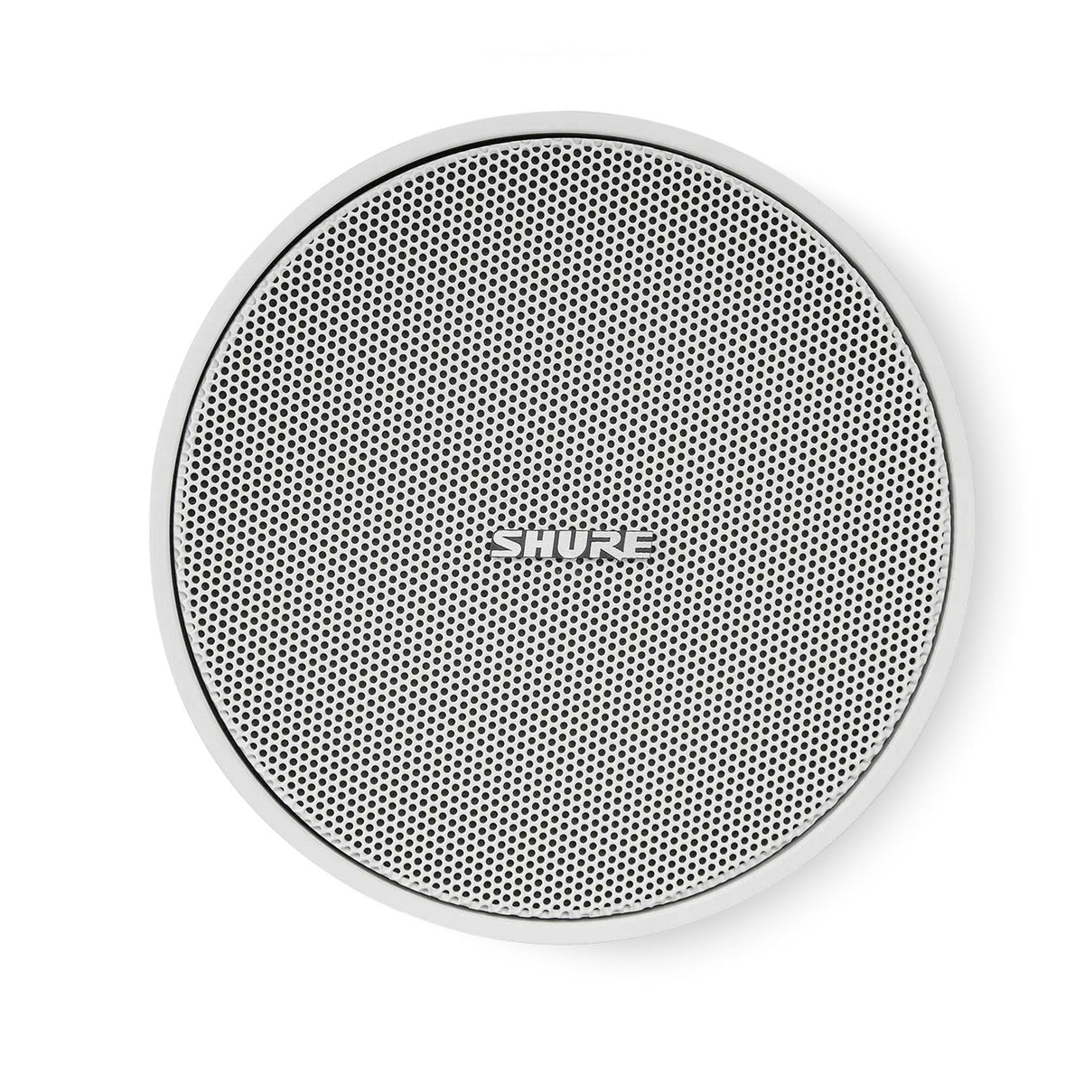 Shure MXP-1 mini pendant loudspeaker grille underside view