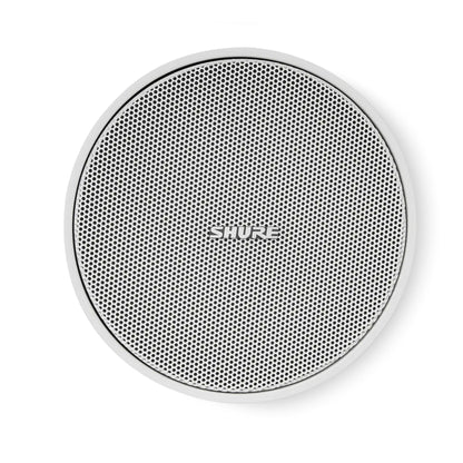 Shure MXP-1 mini pendant loudspeaker grille underside view