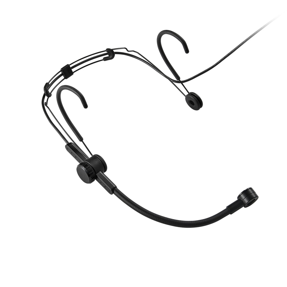 Shure SM39 cardioid condenser headset angled view of frame and boom